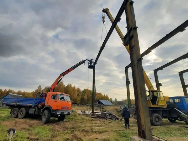 Услуги кран манипулятор 6 тонн автовышка 10 метров