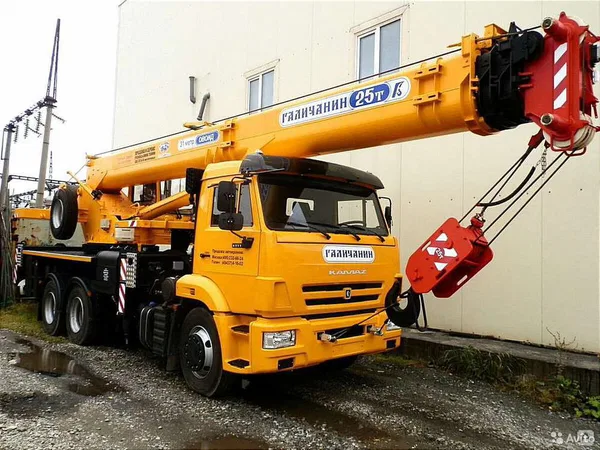 Аренда автокран Галичанин Кс-55713 25 т, 32 т в сп