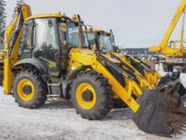 Аренда экскаватора погрузчика jcb