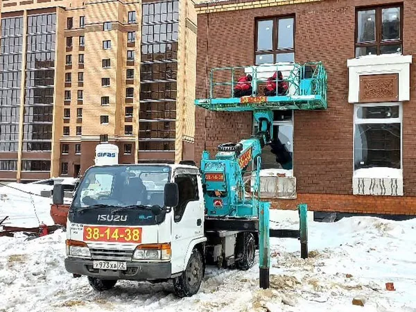 Услуги автовышки площадка