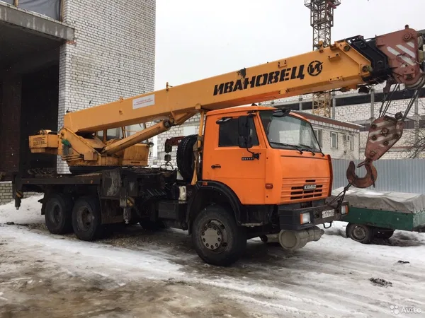 Аренда автокрана 25т