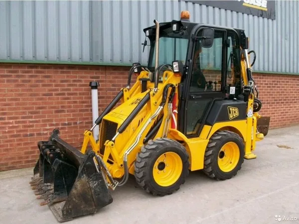 Мини экскаватор погрузчик jcb 1cx