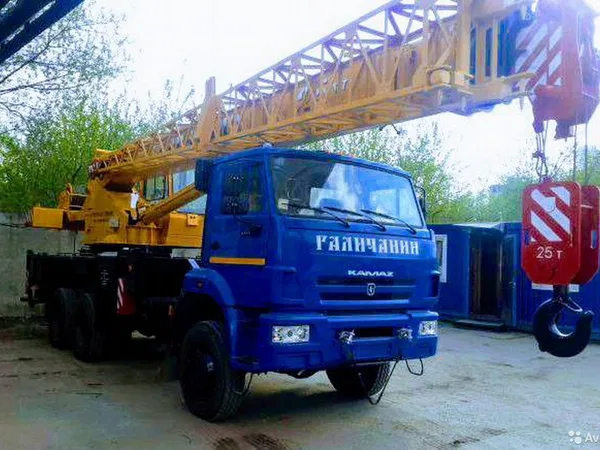Услуги автокрана г.п 25 тонн, вылет стрелы 28м+9м