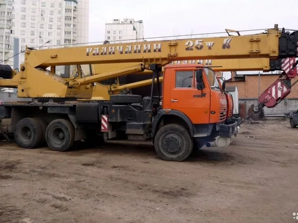 Услуги автокранов