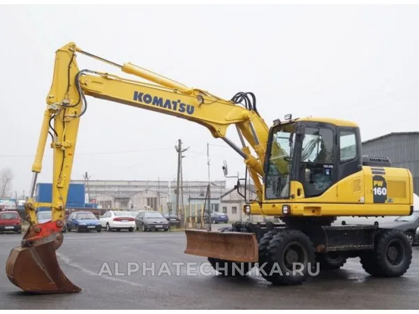 Колесный экскаватор Komatsu PW160-7