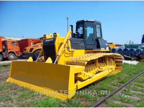 Средний бульдозер Shantui SD16L Болотоход
