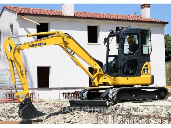Мини-экскаватор Komatsu PC55MR-3