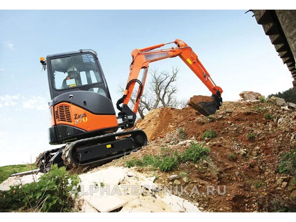 Мини-экскаватор Hitachi ZX27U