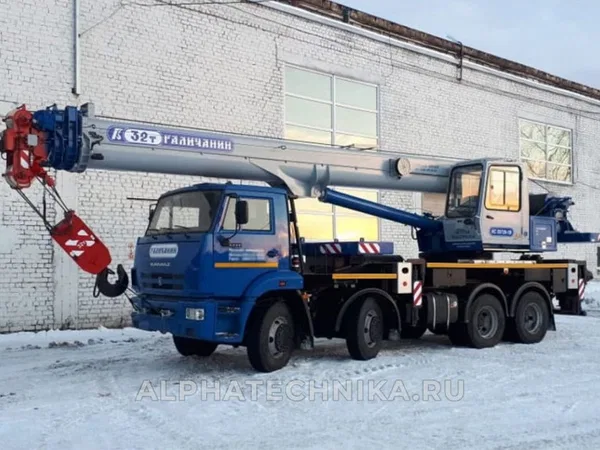 Автокран ГАЛИЧАНИН КС-55729-1В (32 тонны)