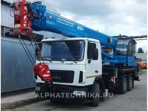 Автокран КЛИНЦЫ КС-55713-6К-3 (25 тонн)