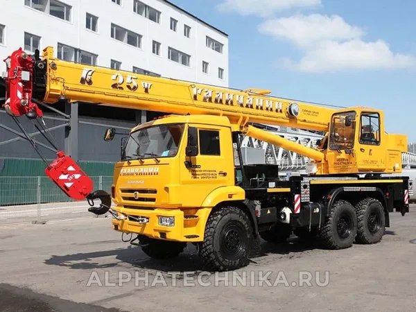 Автокран ГАЛИЧАНИН КС-55713-1 (25 тонн)