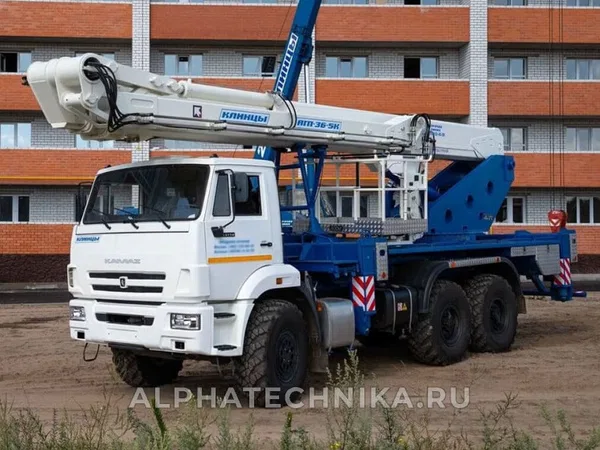 Средневысотная автовышка Камаз 36 метров