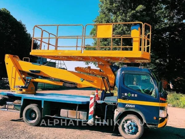 Средневысотная автовышка Tadano 22 метра с балконом (Платформа 4*2)