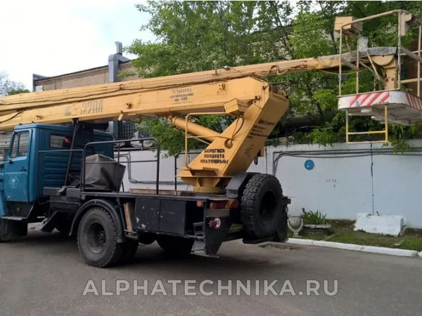 Средневысотная автовышка ЗИЛ 22 метра, Коленчатая