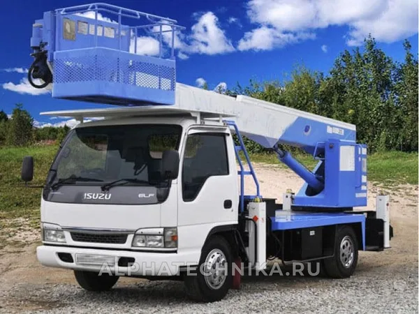 Средневысотная автовышка ISUZU 22 метра