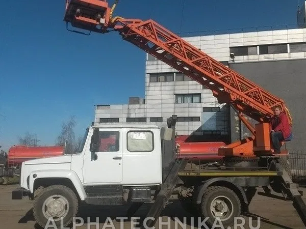 Средневысотная автовышка ГАЗ 18 метров, 4x4 (Вездеход)