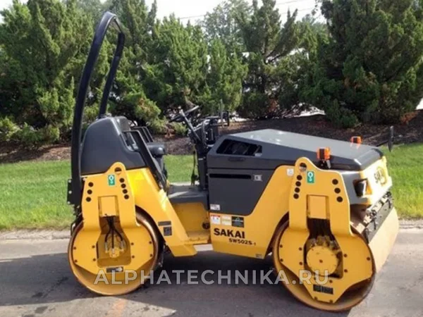 Вибрационный двухвальцовый каток SAKAI SW502-1