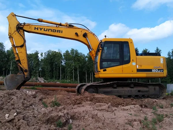 Гусеничный экскаватор Hyundai R 160 LC-7