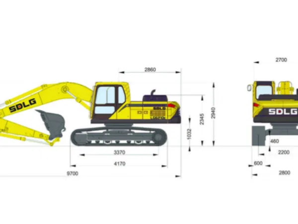 Гусеничный экскаватор SDLG / LINGONG E6400F