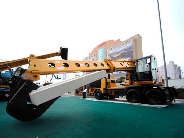 Нестандартный экскаватор Gradall XL5100 IV планировщик с телескопической стрелой
