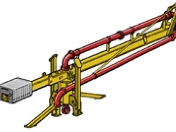 Бетонораздаточная стрела PUTZMEISTER RV-10 Круговая механическая распределительная стрела