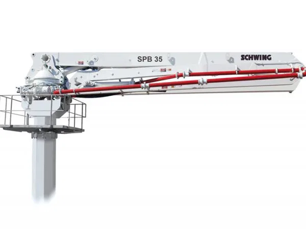 Бетонораздаточная стрела SCHWING SPB 35 Стационарная гидравлическая бетонораспределительная стрела