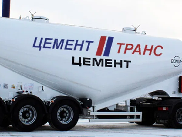 Перевозки и доставка цемента навалом - цементовозами