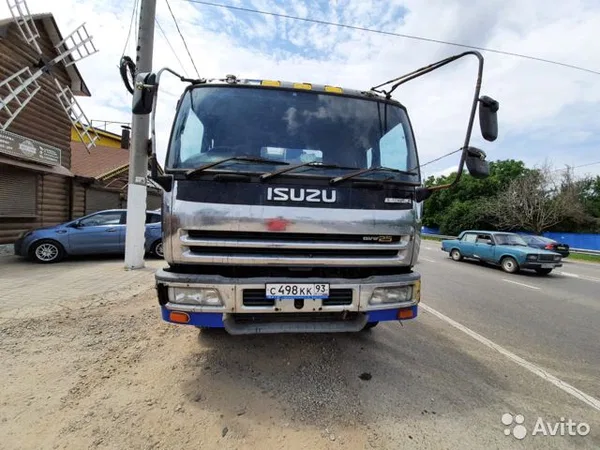 Бортовой грузовик с КМУ ISUZU Giga