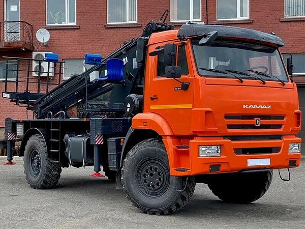 Автогидроподъемник (АГП) 
                                                        Камаз                                                     ВИПО-24-01