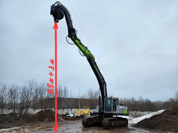 Вибропогружатель                                                         Zoomlion                                                     Ze370