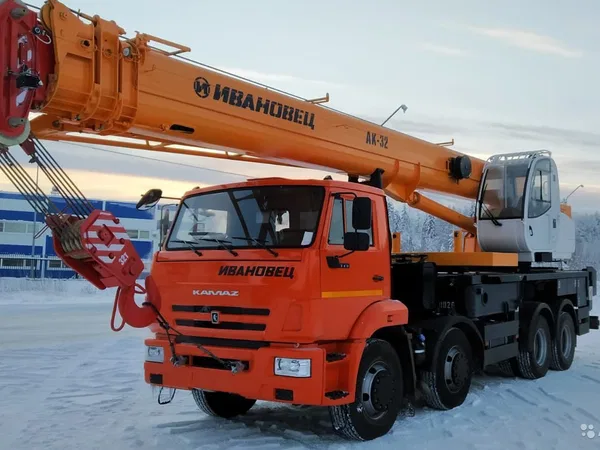 Аренда и услуги автокрана, 32тн