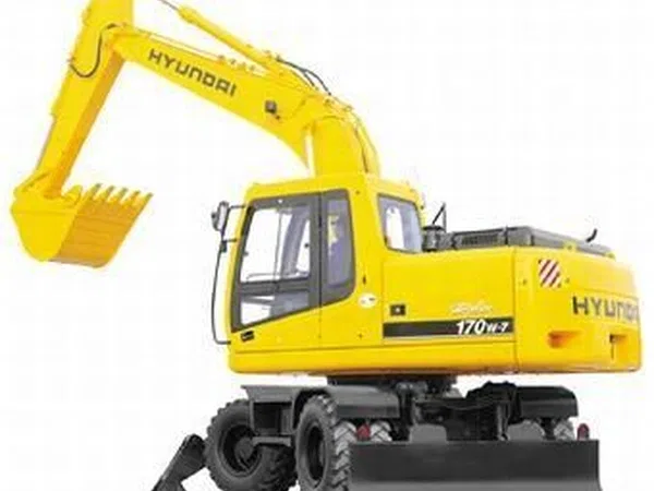 Колесный экскаватор                                                         Hyundai                                                     R-170w
