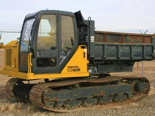 Аренда гусеничного самосвала думпера Komatsu CD 60 R