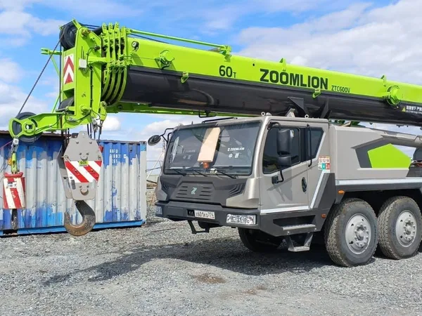 Услуги автокрана ZOOMLION ZTC600V