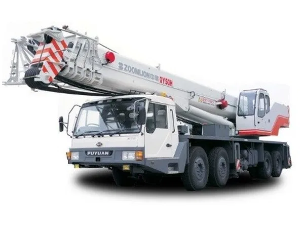 Автокран                                                         Zoomlion                                                     QY50V