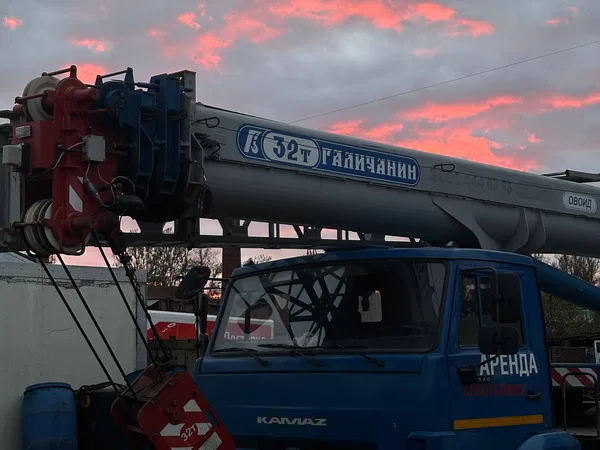 Аренда и услуги автокрана от 25 тонн до 40 тонн