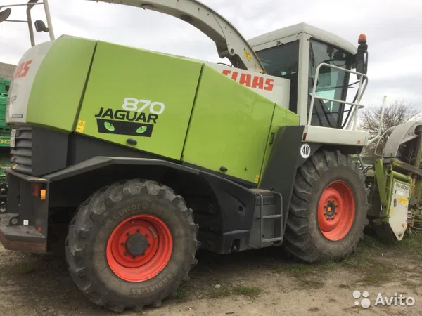 Кормоуборочный комбайн Claas Jaguar 870