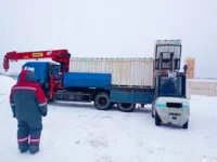 Бортовой грузовик с КМУ КамАЗ 65115