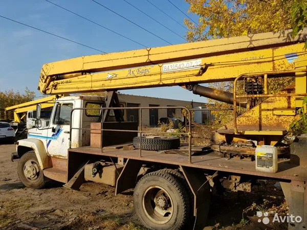 Автовышка ГАЗ 3307 с АГП 18.02.эи
