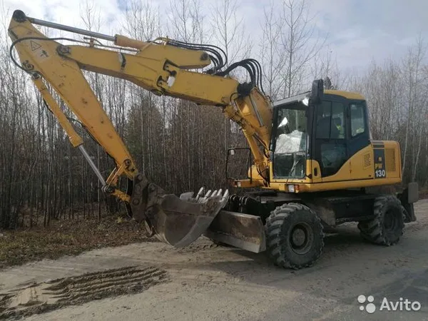 Колесный экскаватор Kamatsu PW130- 7K
