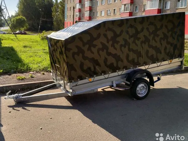 Легковой прицеп с тентом 3,5х1,5