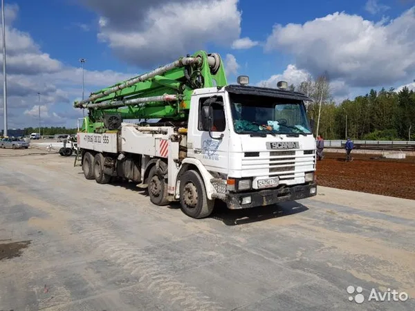 Автобетононасос Schwing BPL1200 на шасси Scania