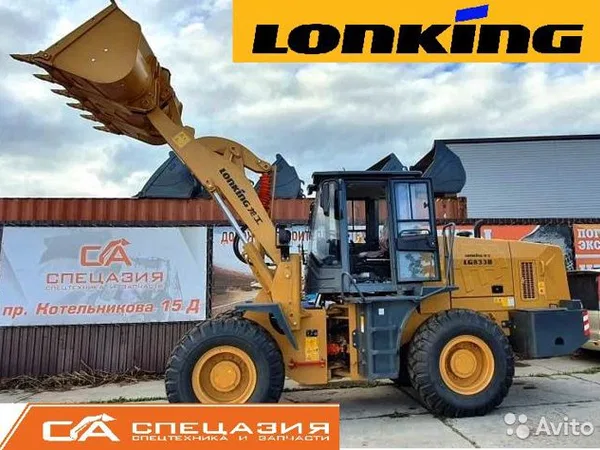 Фронтальный погрузчик Lonking LG833B Карьерный