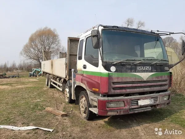 Бортовой грузовик с КМУ ISUZU Giga