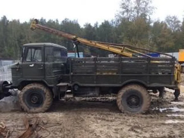 Бурильно-крановая машина ГАЗ 66