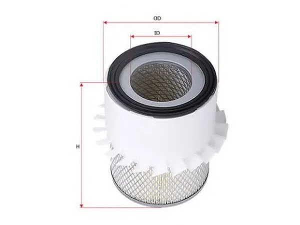 Фильтр воздушный MITSUBISHI PAJERO SP FA523S (JAPAN PARTS) ан. AS 1073
