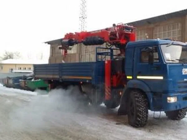 Бурильно-крановая машина TAURUS 086A на шасси КамАЗ 43118