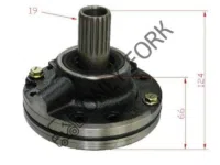 Масляный насос КПП  FD20-30Z5,Z8,FG20-30N5,FD-G20-30T3C,HELI,HC,BAOLI CPCD10-35,HYSTER H2.50,H3.00 DX-4TNE92 1558380221