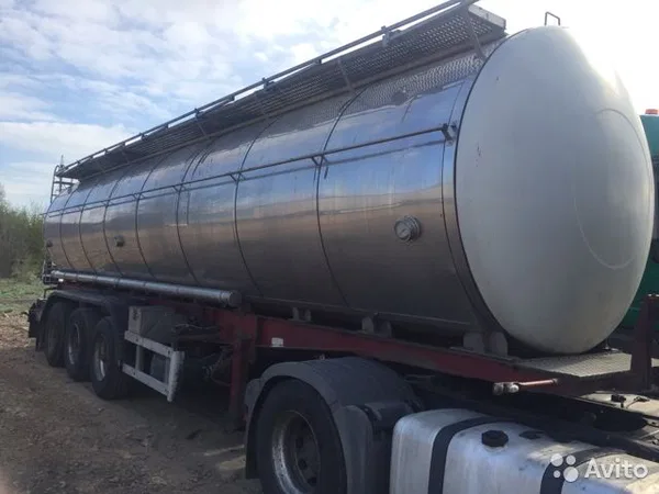 Полуприцеп цистерна пищевая термос 32 м3