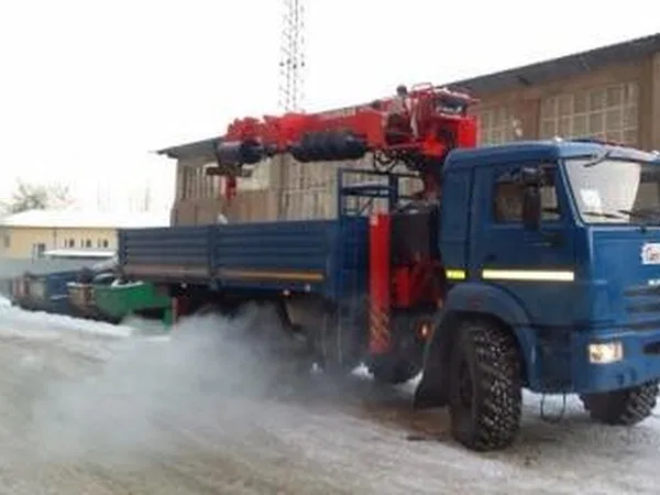 Бурильно-крановая машина TAURUS 086A на шасси КамАЗ 43118